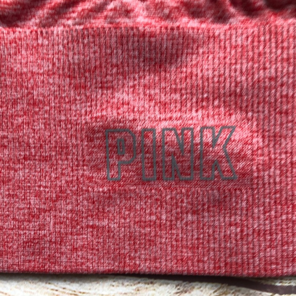Women's Red Sports Bra - Picture 4 of 5